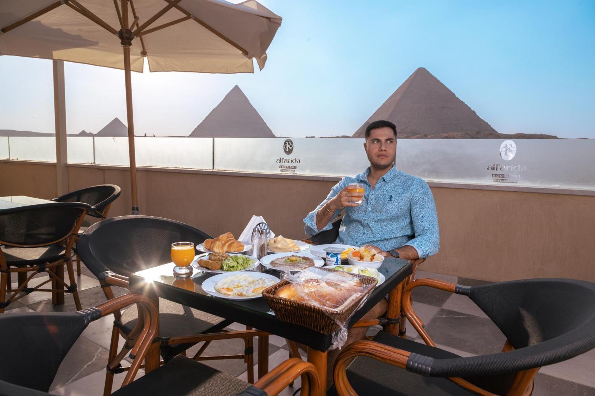 Al Farida Boutique Pyramids Hotel Kafret el-Gabal Exterior foto