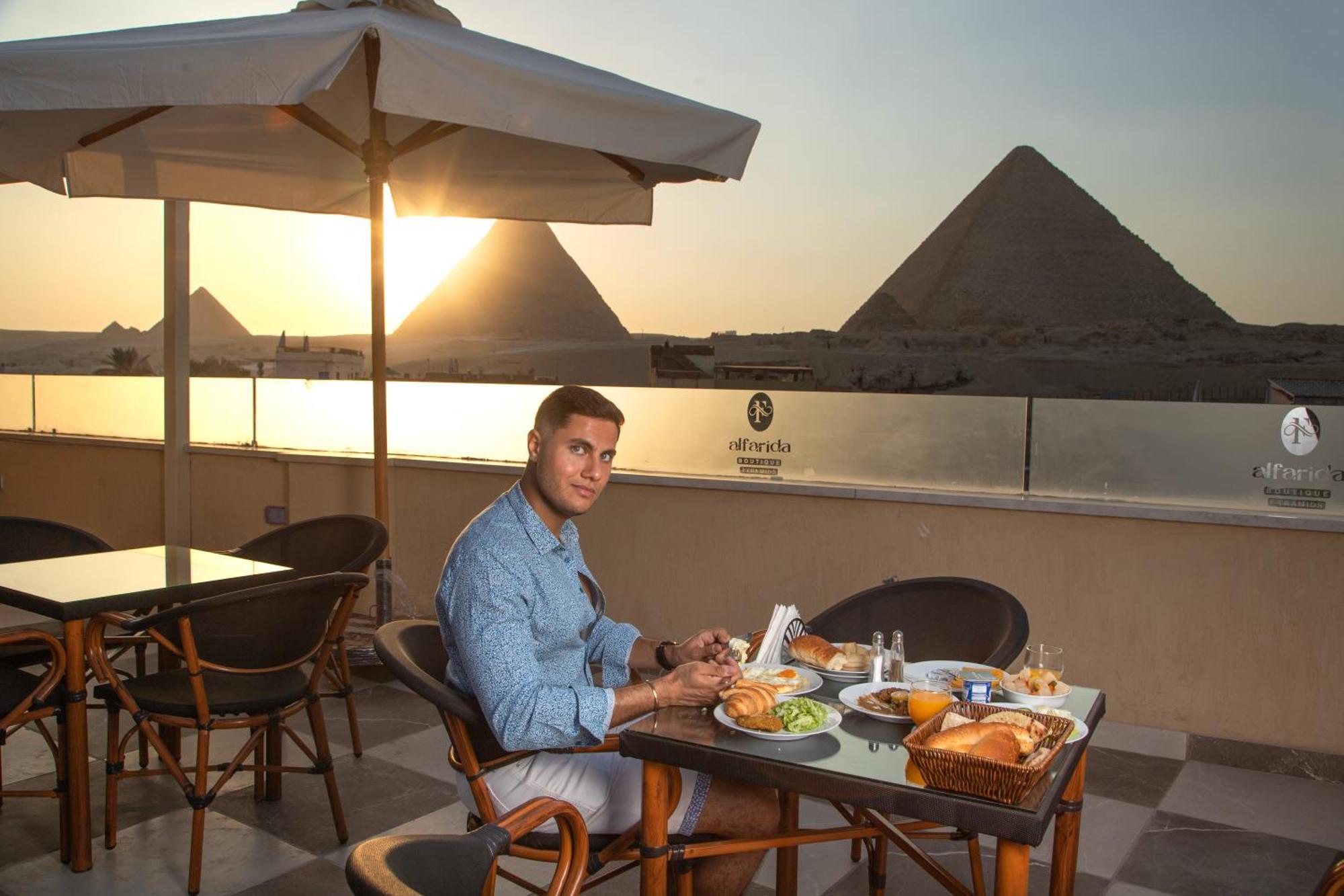 Al Farida Boutique Pyramids Hotel Kafret el-Gabal Exterior foto
