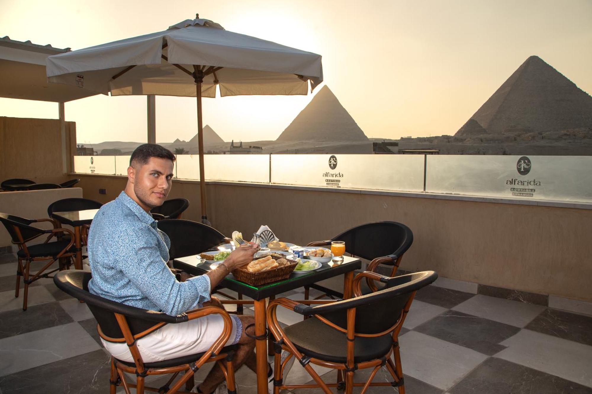 Al Farida Boutique Pyramids Hotel Kafret el-Gabal Exterior foto